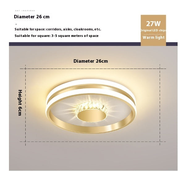 Bedroom Ceiling Lamp Simple Modern