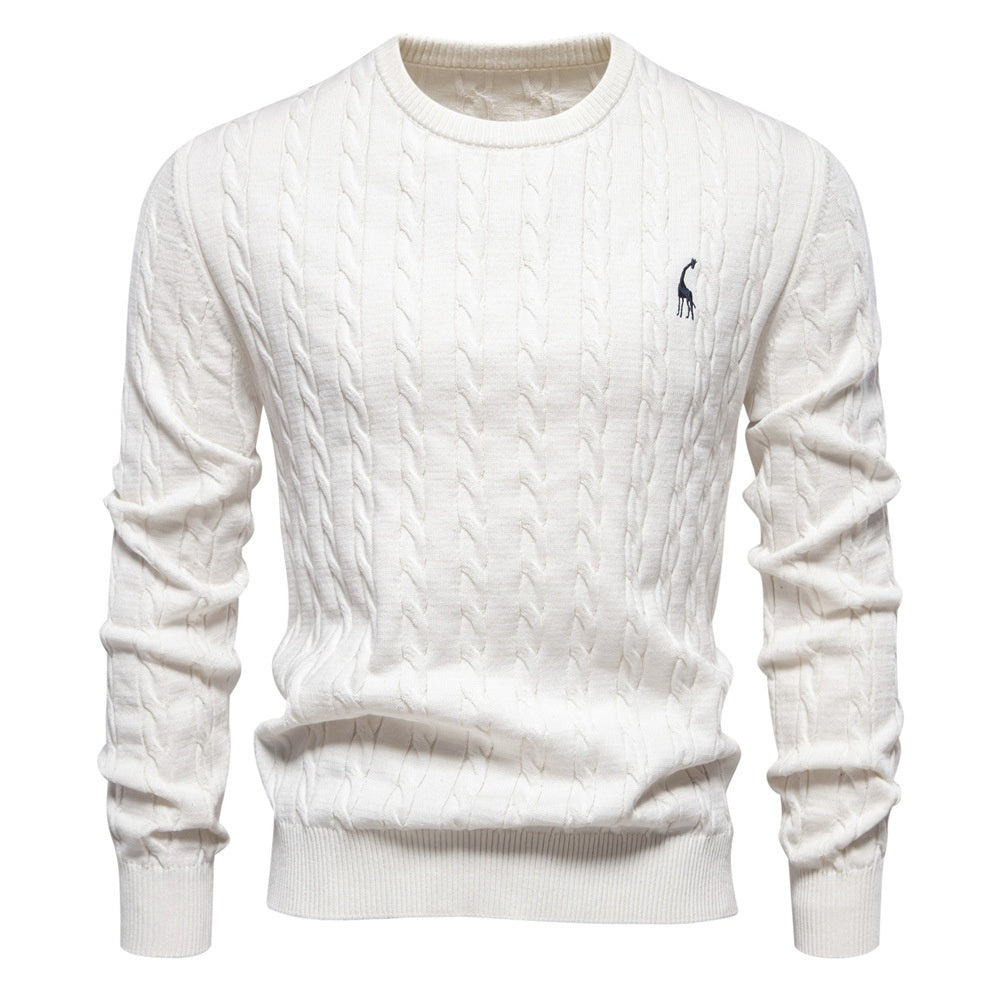 Autumn And Winter Sweater Pullover Deer