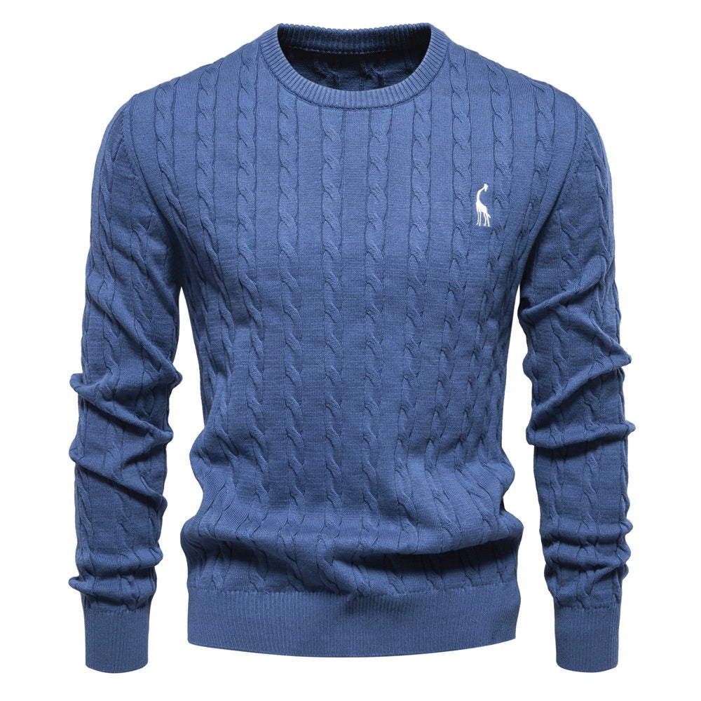 Autumn And Winter Sweater Pullover Deer