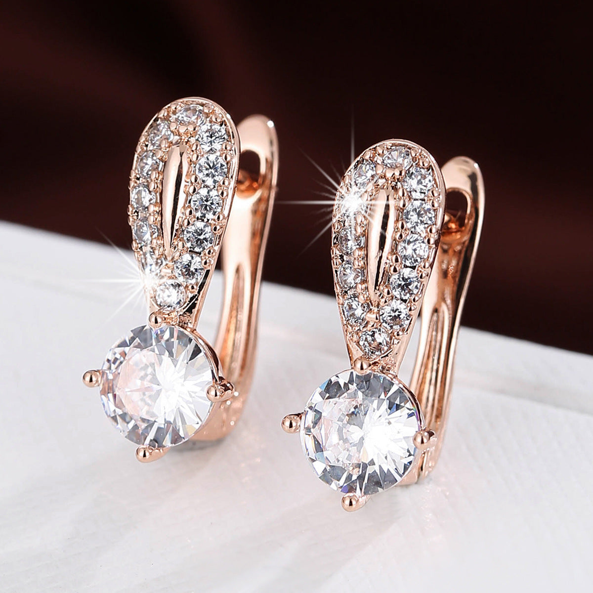 Small Niche Design Retro  Style Long Earrings