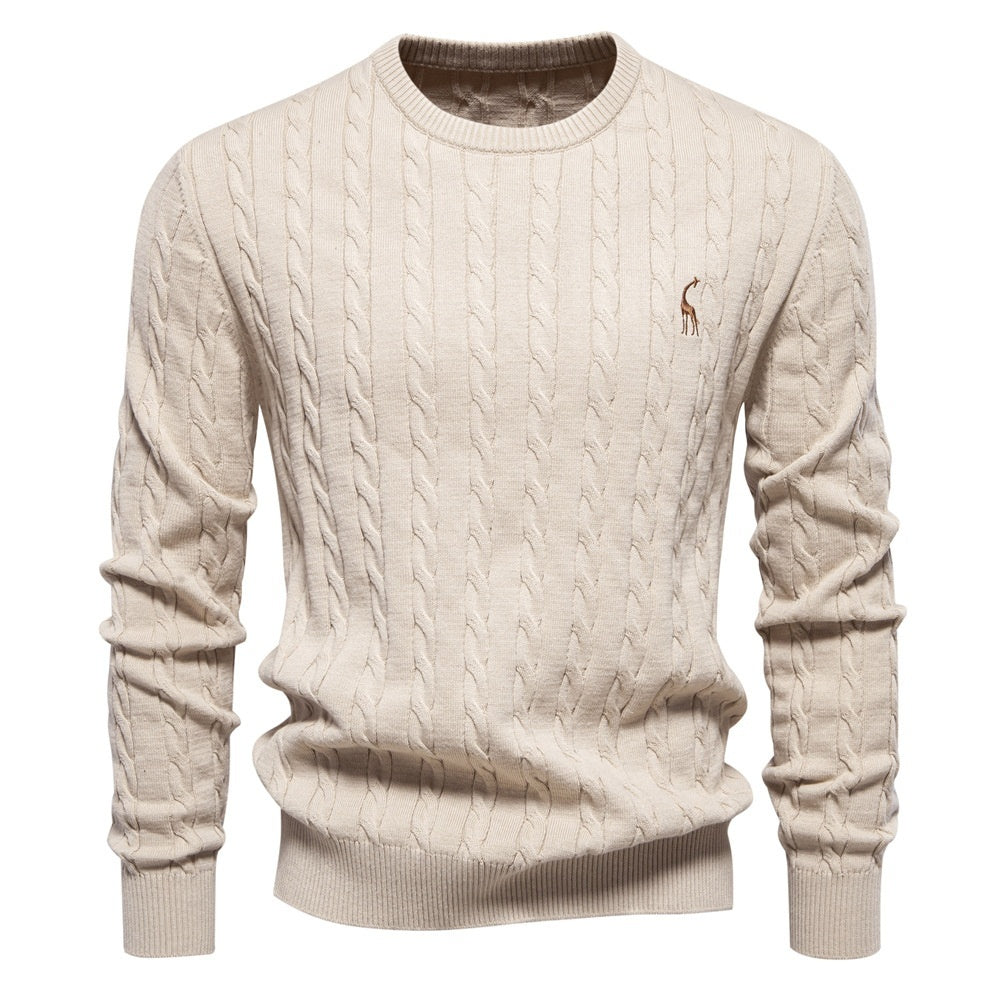 Autumn And Winter Sweater Pullover Deer