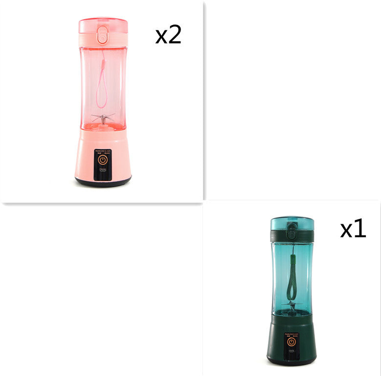 Portable Electric Fruit Juicer Wireless USB Rechargeable Mini Mixer Multifunction