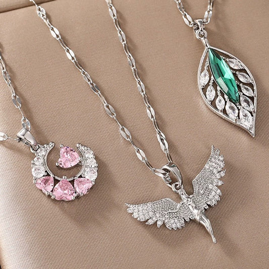 Cute Dream Moon Necklace Versatile Design