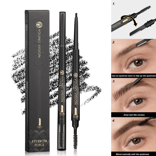 Three In One Eyebrow Pencil Waterproof Smear-proof