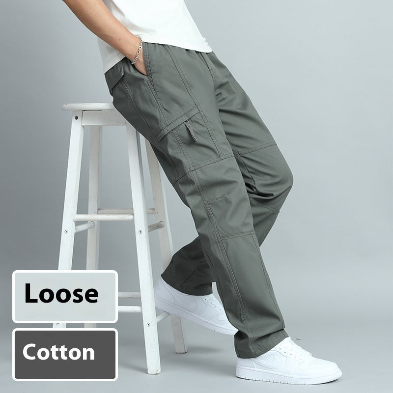 Overalls Pure Cotton Casual Pants