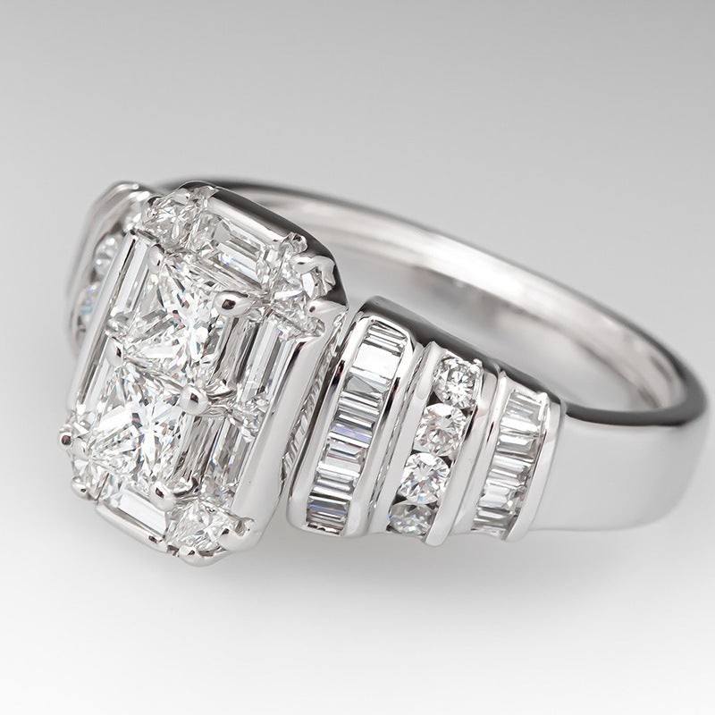 Engagement Proposal Diamond Ring