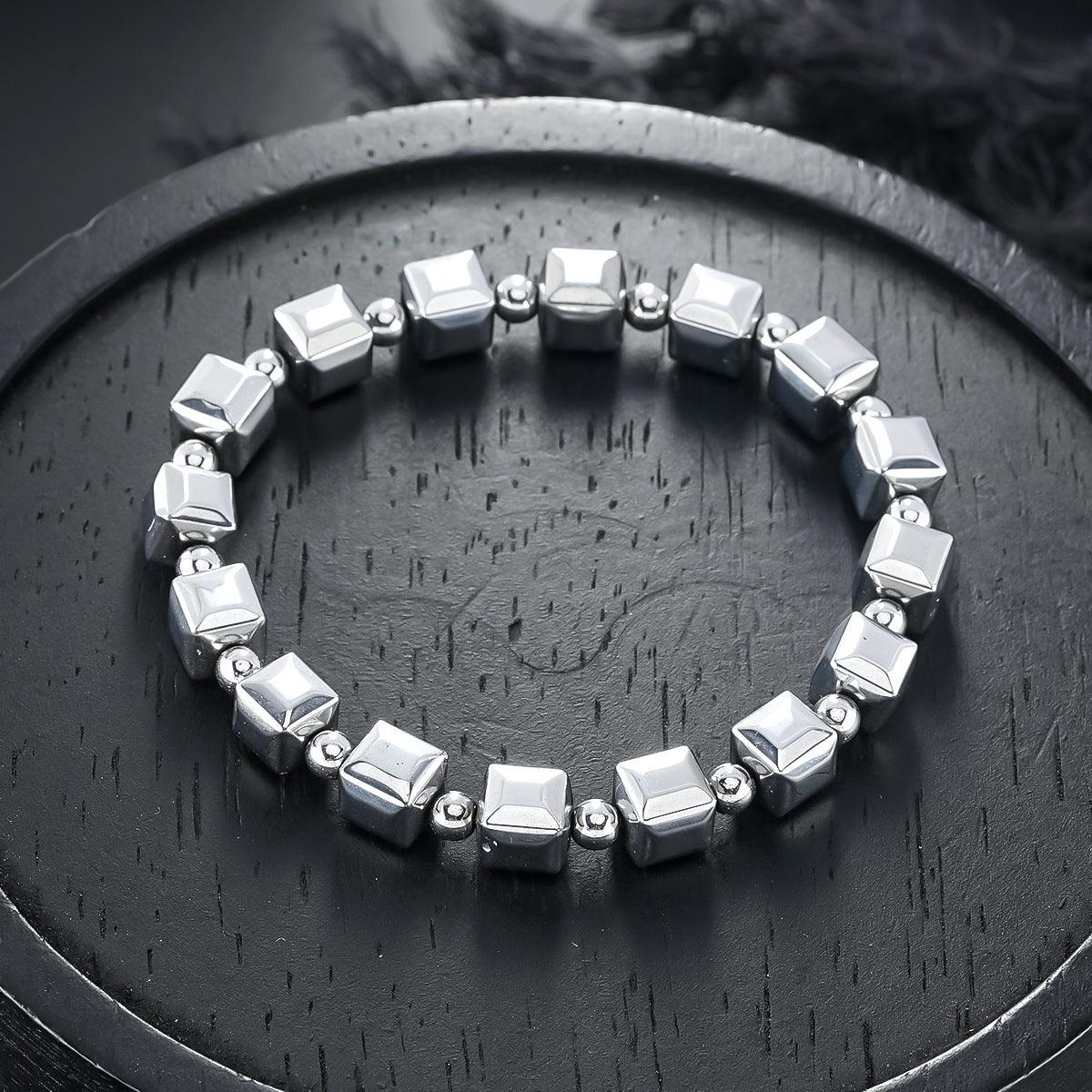 Haematite Bracelet Colorful Magnet Commuter Bracelet Simple Bracelet