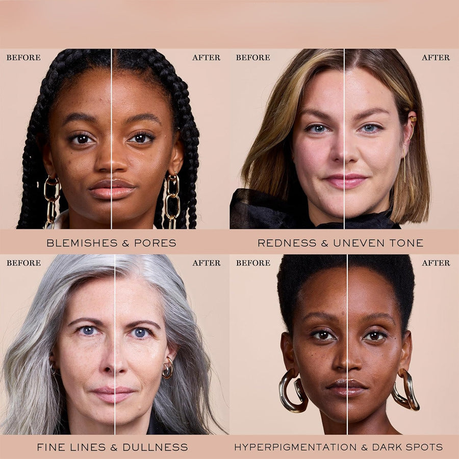 4-in-1 Bionic Color-changing Concealer Foundation Moisturizing