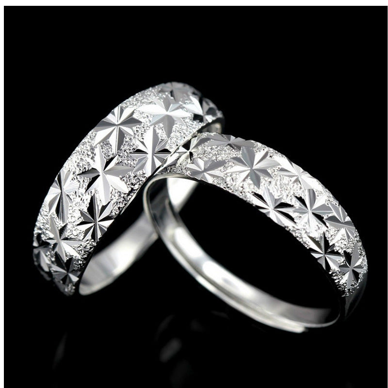 Couple Ring Opening Adjustable Alloy