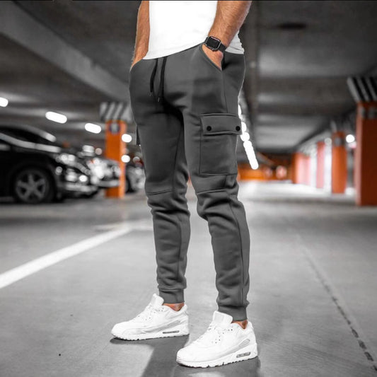 Multi-pocket Men's Casual Fitness Trousers Sports Overalls