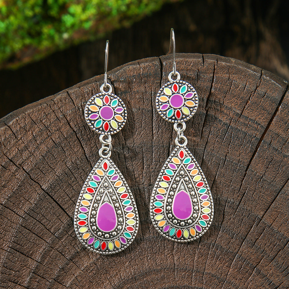 Bohemian Style Hand-woven Tassel Earrings