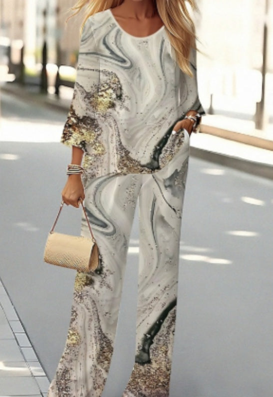 Ladies' Printed Suit