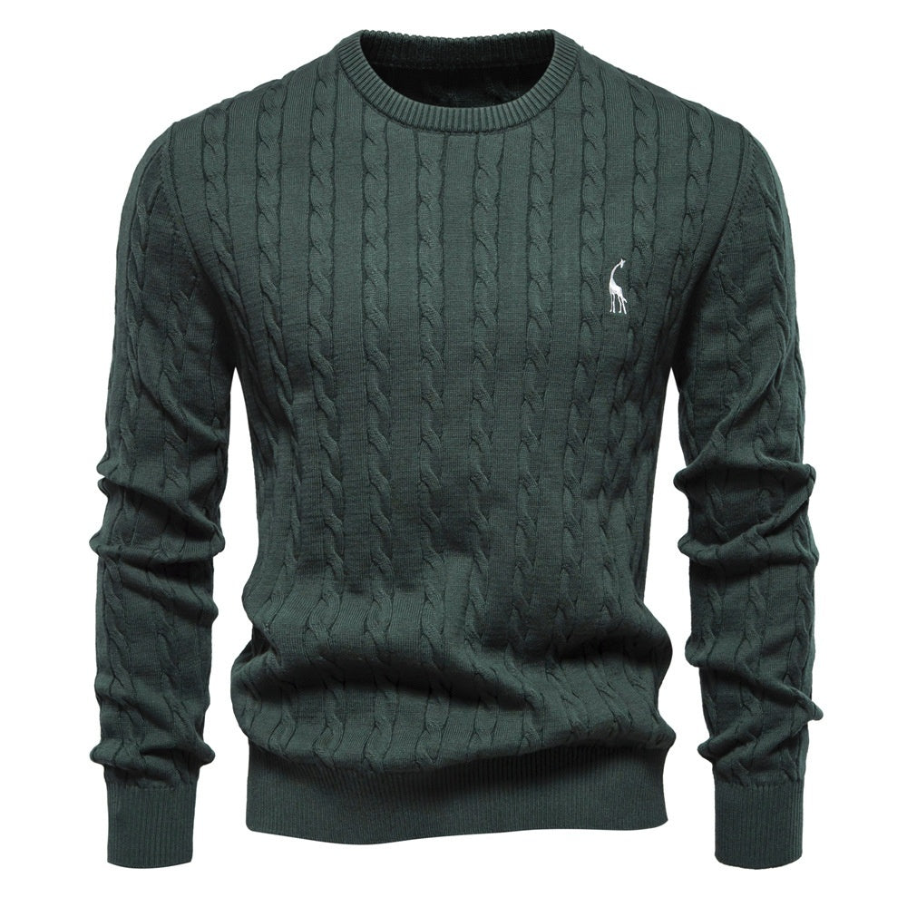Autumn And Winter Sweater Pullover Deer