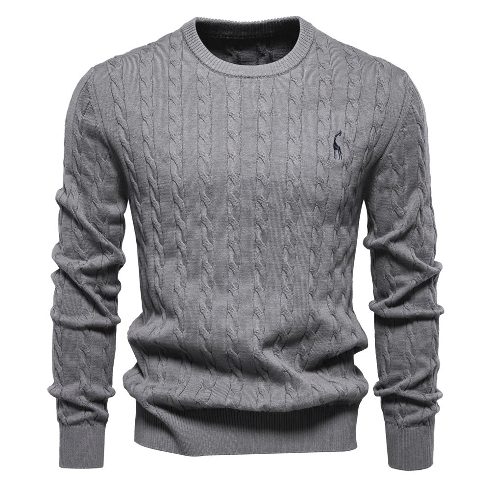Autumn And Winter Sweater Pullover Deer