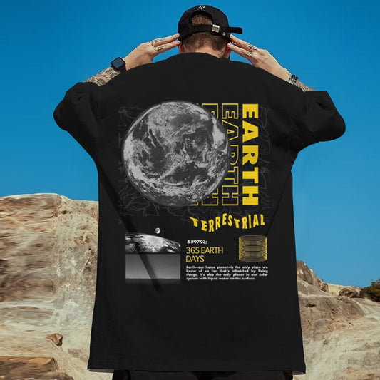 T-shirt For Men 3d Celestial Planet