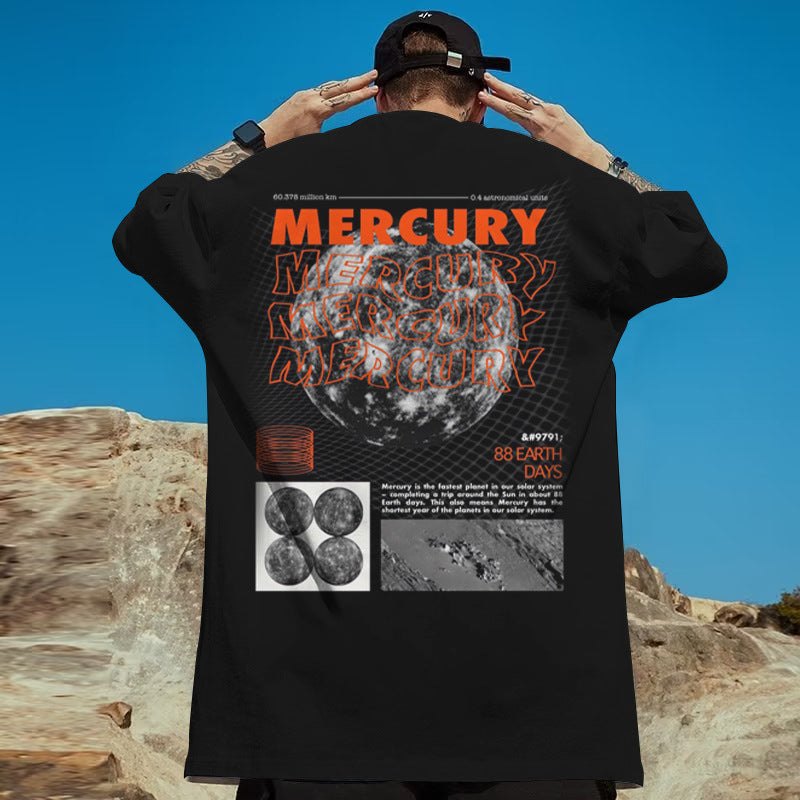 T-shirt For Men 3d Celestial Planet