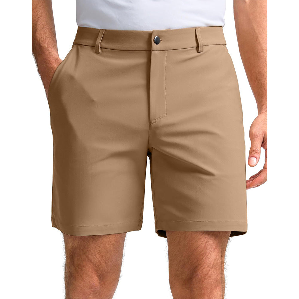 Multi-Pocket Workwear Shorts Loose Outdoor