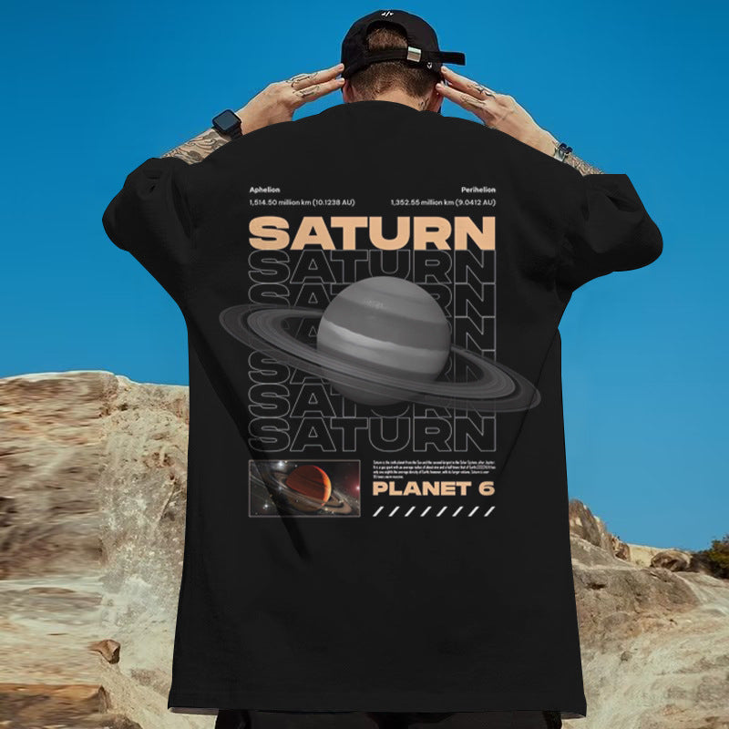 T-shirt For Men 3d Celestial Planet