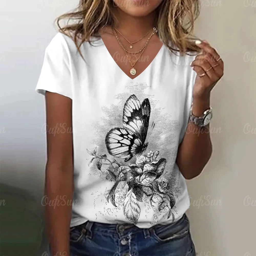 Women T-shirt  Short Sleeve