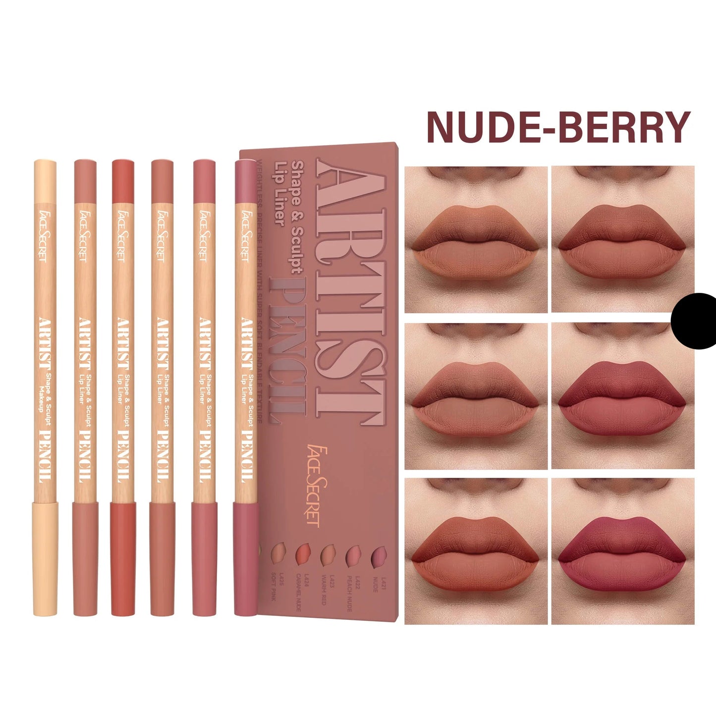 Sculpt Lip Liner Pencil Set