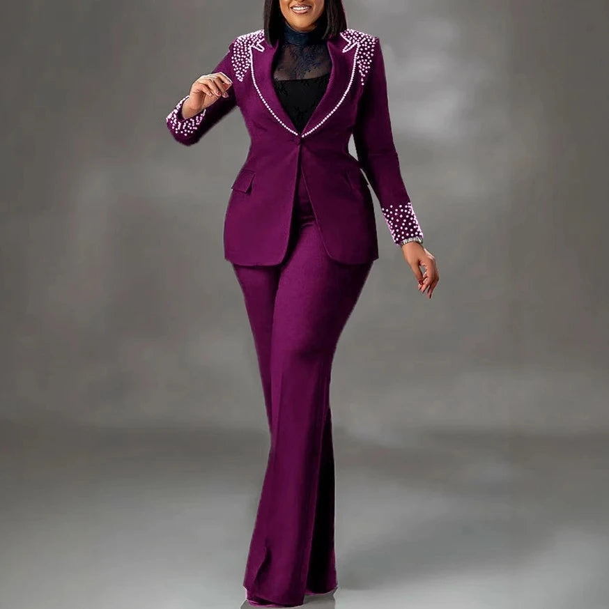 2 Pieces Women's Sets Autumn Winter Long Sleeve