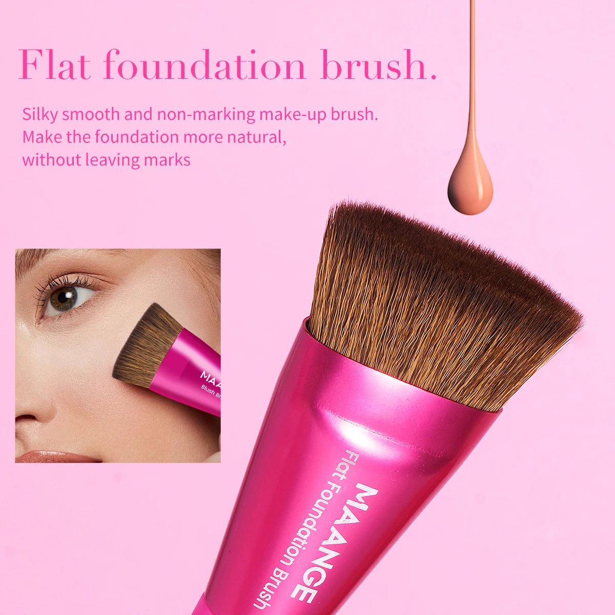 MAANGE 21pcs Makeup Brushes, Gift for Valentine's Day Girls