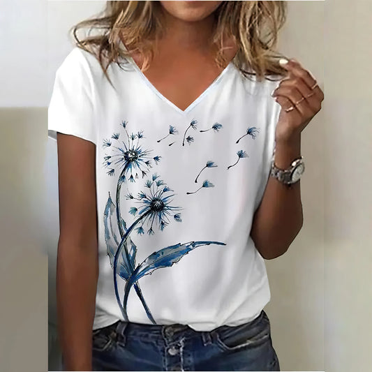 Women T-shirt  Short Sleeve