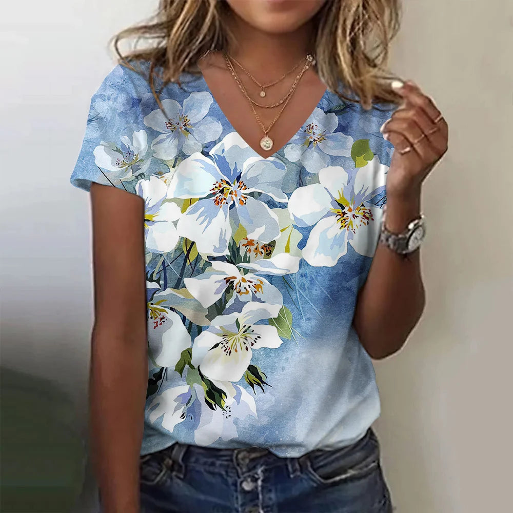 Women T-shirt  Short Sleeve