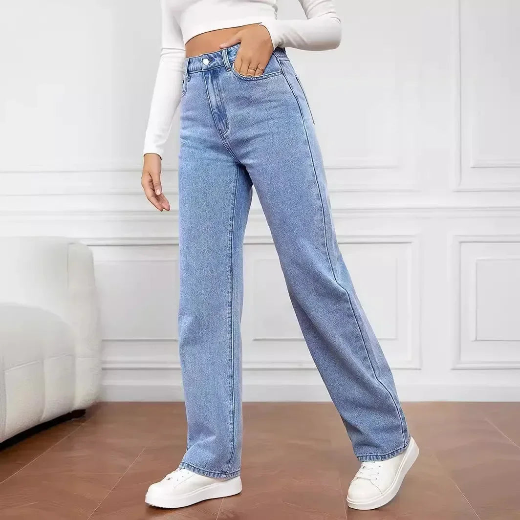 Jeans Women Long Pant for Autumn Winter
