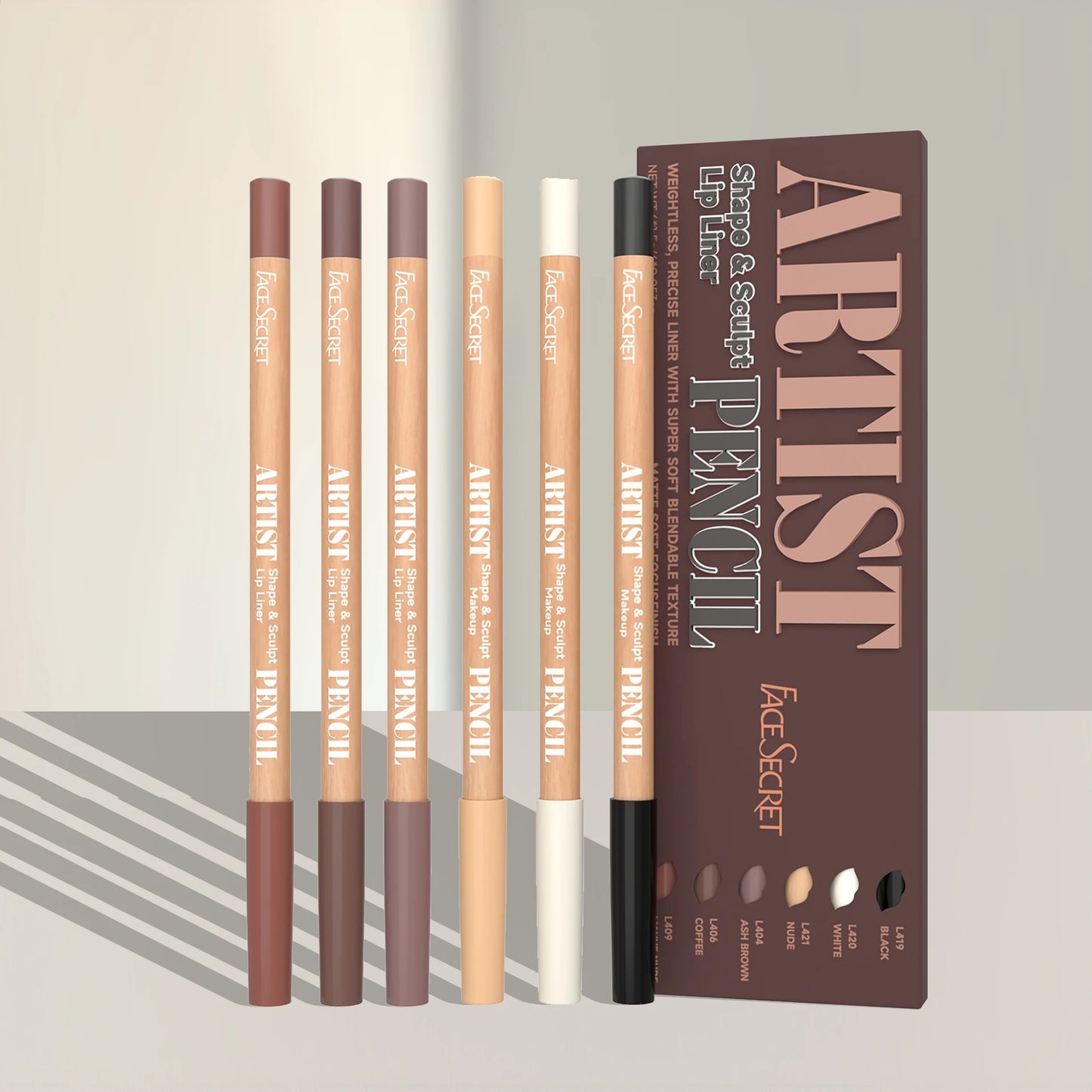 Sculpt Lip Liner Pencil Set