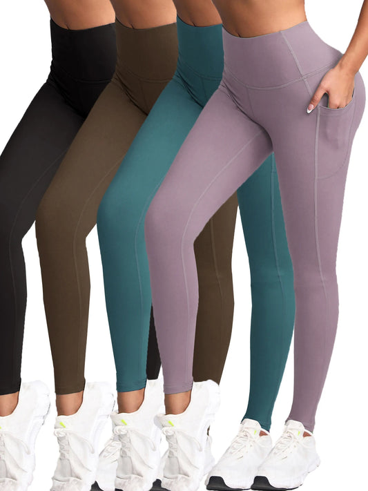 S-2XL Autumn Pockets Gym Leggings