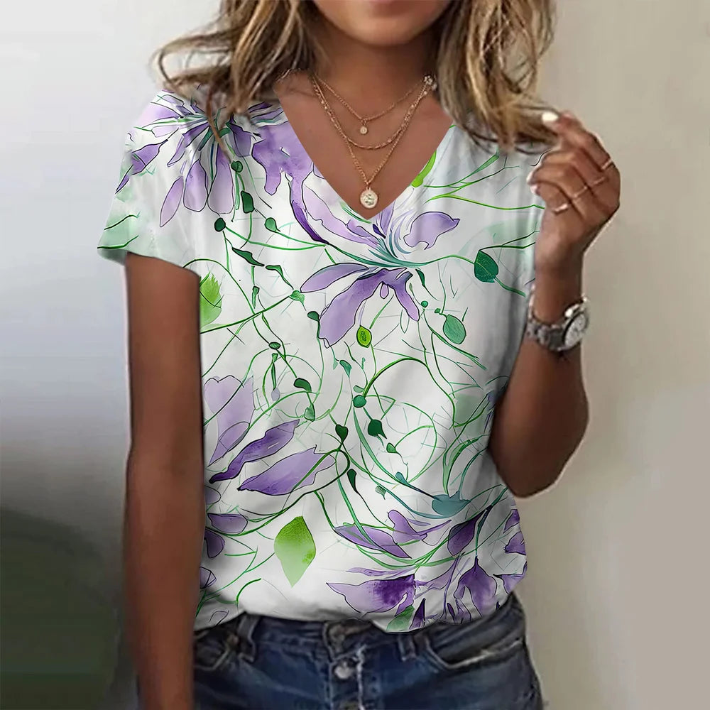 Women T-shirt  Short Sleeve