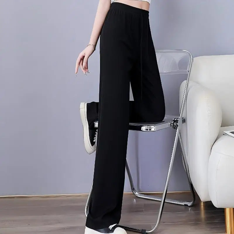 Fashion Solid Women, Long Pants