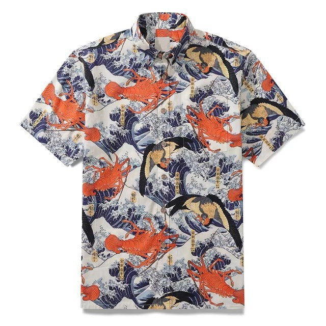New Shirt Hawaiian Tropical Style