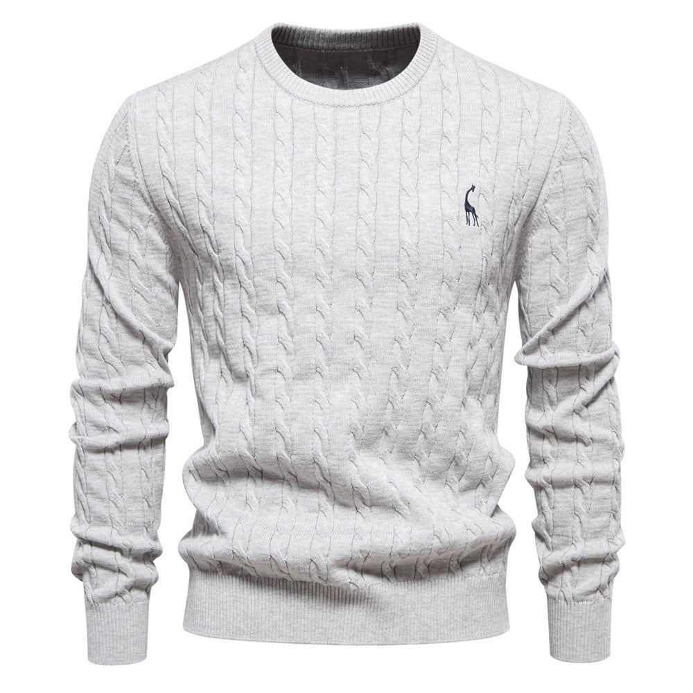 Autumn And Winter Sweater Pullover Deer
