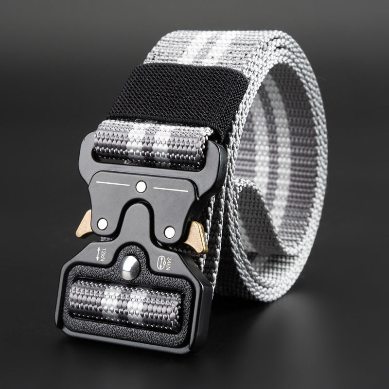 Nylon Elastic Buckle Belt Work Clothes Belt