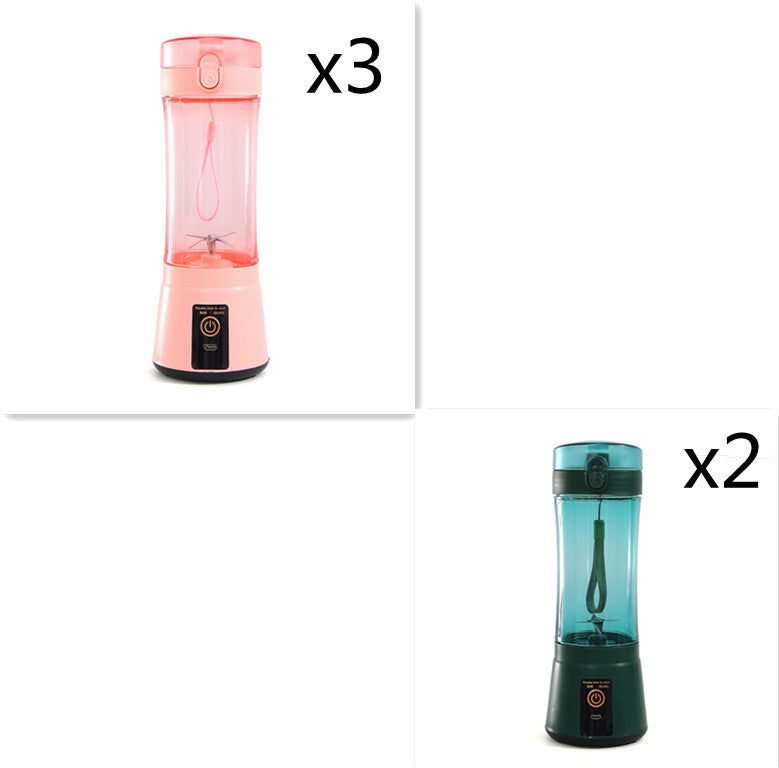 Portable Electric Fruit Juicer Wireless USB Rechargeable Mini Mixer Multifunction