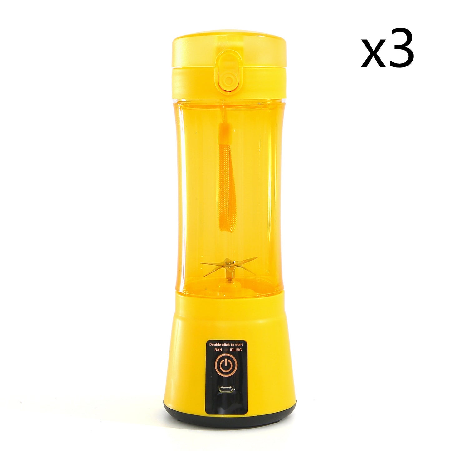 Portable Electric Fruit Juicer Wireless USB Rechargeable Mini Mixer Multifunction