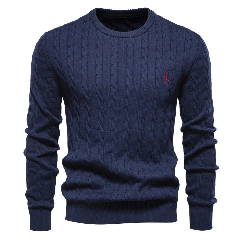 Autumn And Winter Sweater Pullover Deer