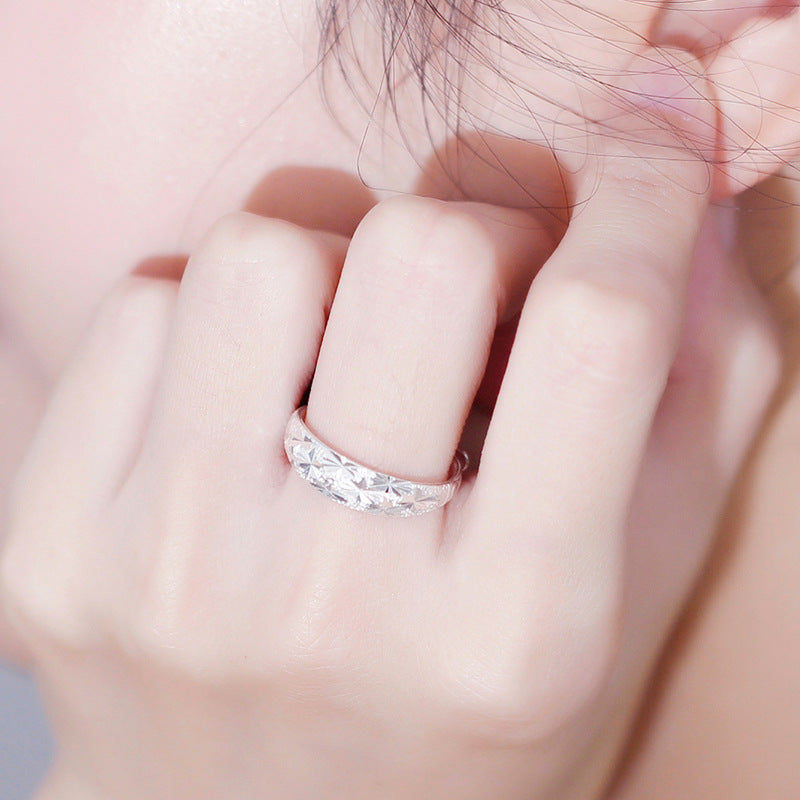 Couple Ring Opening Adjustable Alloy