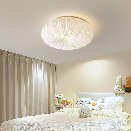 Bedroom Ceiling Lamp Nordic Cream Style Warm Creative Eye Protection